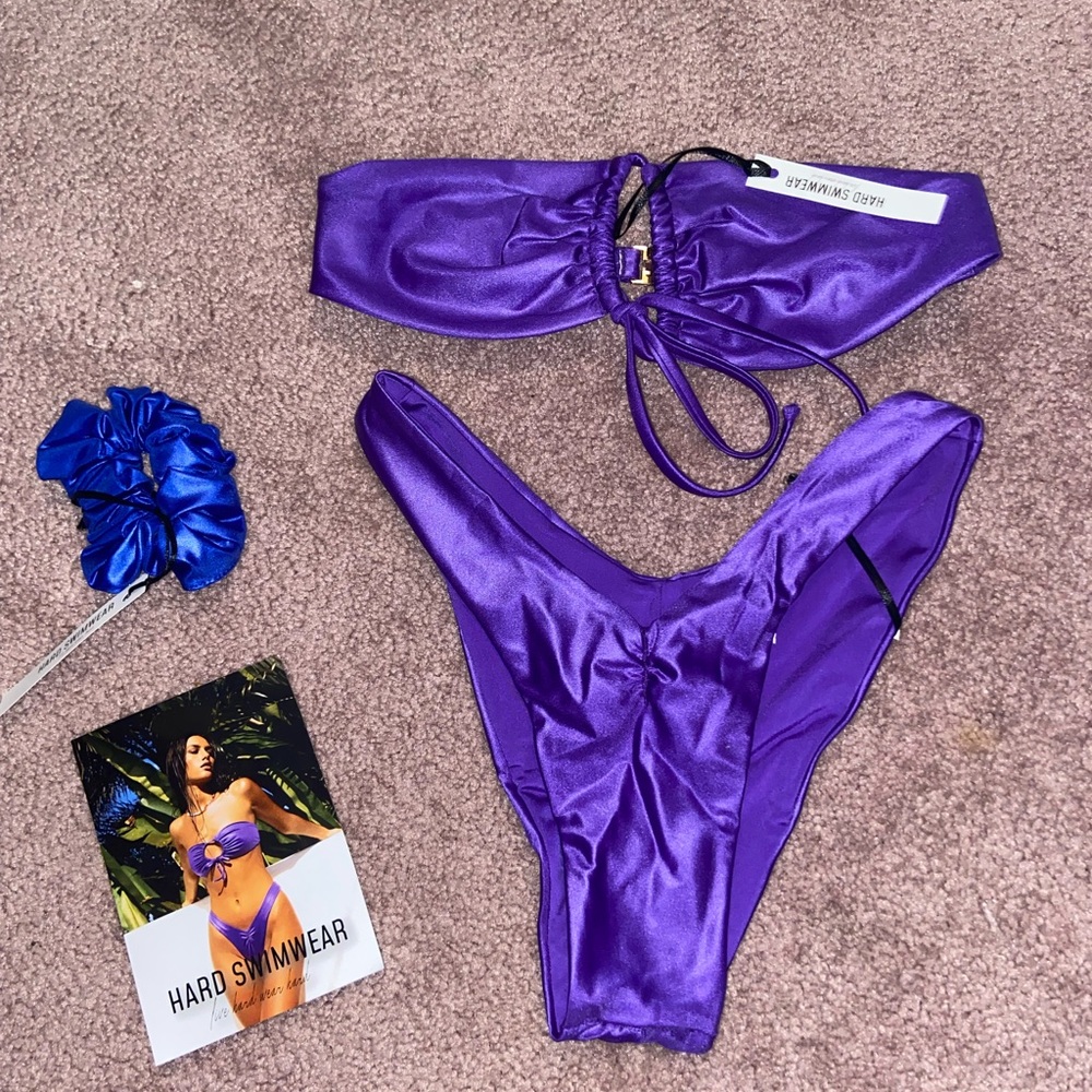 High leg Bikini (Hard Swimwear)